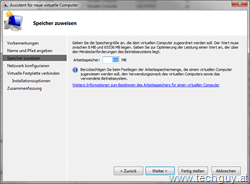Assistent für neuen virtuellen Computer