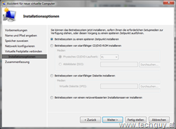 Assistent für neuen virtuellen Computer
