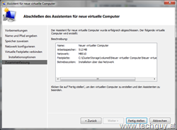 Assistent für neuen virtuellen Computer
