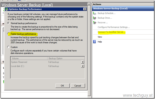 Windows Server Backup