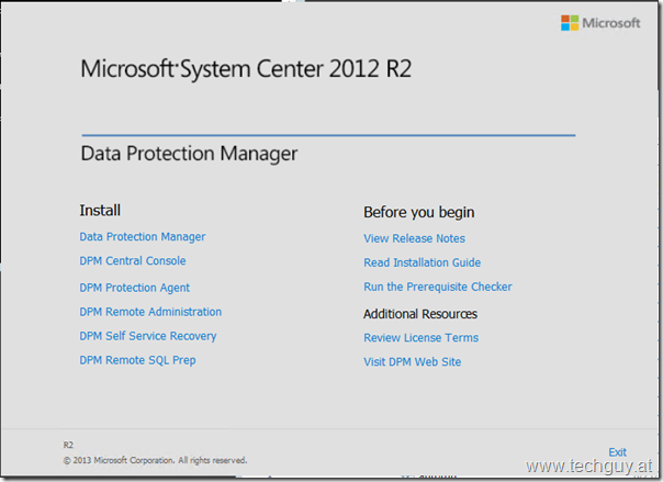 System Center Data Protection Manager 2012 R2