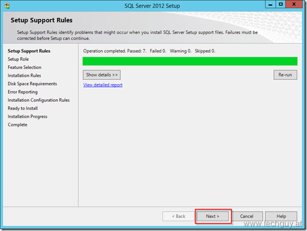 SQL Server 2012 Setup