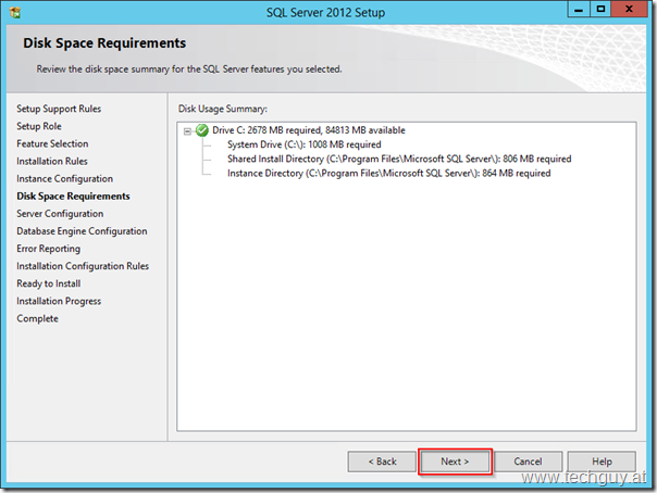 SQL Server 2012 Setup