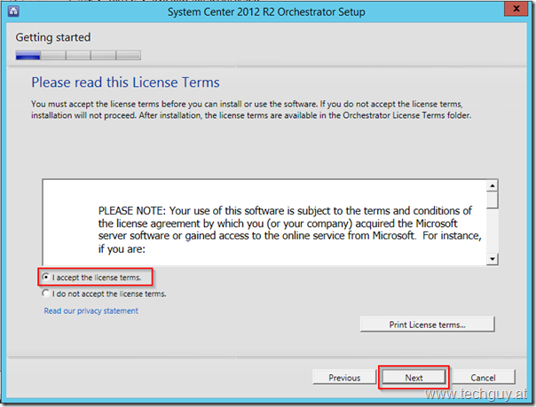 Sysem Center 2012 R2 Orchestrator Setup