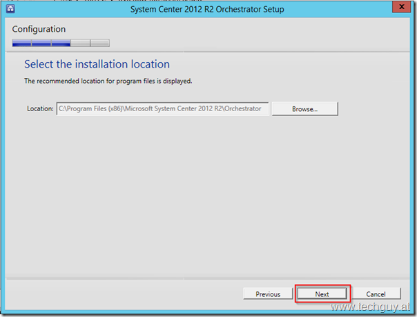 Sysem Center 2012 R2 Orchestrator Setup