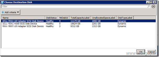 Migrate SCDPM Disk