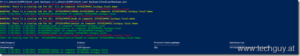Check Last SCDPM Backup Script | techguy.at