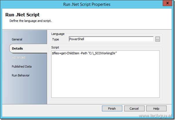 Run .Net Activity | techguy.at