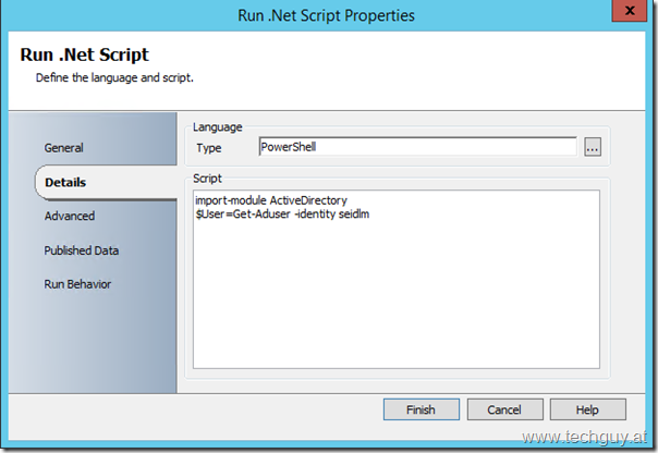 Run .Net Activity | techguy.at