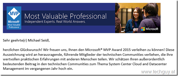 2015-10-01 17_43_08-Glückwunsch zum Microsoft MVP 2015! - Message (HTML)